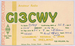 Ad9194 - IRELAND - RADIO FREQUENCY CARD - 1950 - Radio