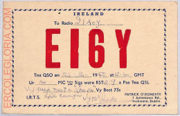 Ad9195 - IRELAND - RADIO FREQUENCY CARD - 1950 - Radio