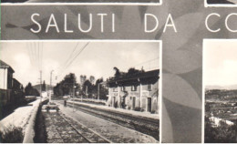 SALUTI DA ...... COCQUIO. VARESE. STAZIONE. - Varese