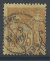 Lot N°82904   N°92, Oblitéré Cachet à Date - 1876-1898 Sage (Tipo II)