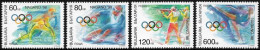 Bulgaria 1997, XVIII Olympic Winter Games, Nagano 1998 - 4 V. MNH - Hiver 1998: Nagano