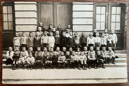 Carte Photo Strasbourg - Ecole Académique - Photographie Julius Fromm Waisengasse 5 - Strasbourg