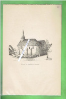 1897 EGLISE DE MESLAY LE GRENET PAR LE CURE GAUTHIER EURE ET LOIR - Centre - Val De Loire