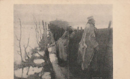 AK Feldwache An Der Yser - Künstlerkarte Franz Eichhorst - Ehrenbeihilfe Des 3. Mar.-Inf.-Regt. - Ca. 1915 (69011) - War 1914-18