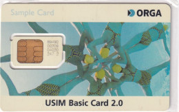 GERMANY - ORGA GSM Sample Card - Otros & Sin Clasificación