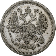 Russie, Nicholas II, 10 Kopeks, 1910, Saint-Pétersbourg, Argent, TTB+, KM:20a.2 - Rusia