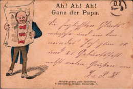 ! 1885 Vorläuferkarte Aus Ulm, Humor, Verlag Schaumberg, München, Precurseur, Humor - Humour