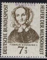 GERMANY(1955) Amalie Sievenking. MUSTER (specimen) Overprint. Founder Of Women's Association For The Care Of Poor And In - Autres & Non Classés