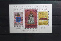 Liechtenstein Block 12 Mit 878-880 Postfrisch #TU873 - Autres & Non Classés