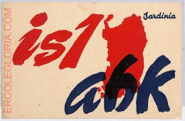 Ad9208 - ITALY - RADIO FREQUENCY CARD - Sardinia - 1950's - Radio