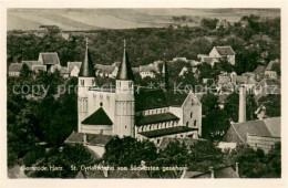 73750148 Gernrode Harz Stadtbild Mit St. Cyriakikirche Gernrode Harz - Andere & Zonder Classificatie