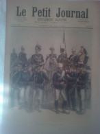 Petit Journal 79 Armée Italienne Artillerie Cavalerie Révolte Ile De Sercq NormandIe Chanson La Ballade Au Moulin Nadaud - Zeitschriften - Vor 1900