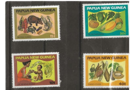 PAPÚA NUEVA GUINEA  435/438 (4V) 1982 YVERT NUEVO - Papua New Guinea