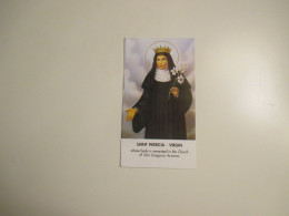 Saint Patricia Virgin NAPOLI Versione In Inglese - Andachtsbilder