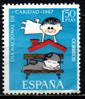 SPAGNA - 1967 - GIORNATA NAZIONALE DELLA CARITA' - USATO - Used Stamps