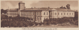 Voghera - Edificio Della Regia Scuola Agraria - 1935 Stampa - Old Print - Stiche & Gravuren