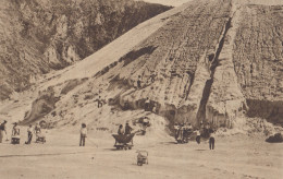 Lipari - Taglio Del Monte Per Raccolta Pomice A Campo Bianco - 1935 Stampa - Stiche & Gravuren