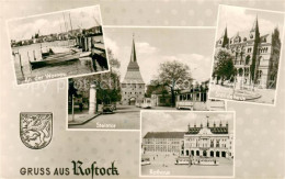 73750054 Rostock An Der Warnow Steintor Staendehaus Rathaus  - Rostock