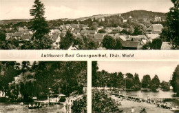 73750047 Bad Georgenthal Gotha Panorama Badesee Bad Georgenthal Gotha - Other & Unclassified