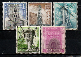 SPAGNA - 1967 - TURISMO IN SPAGNA - USATI - Used Stamps