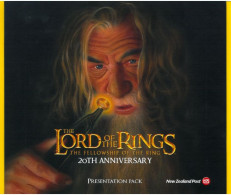 NEW ZEALAND 2021 The Lord Of The Rings- The Fellowship Of The Ring 20th Anniversary - Presentation Packs