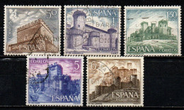 SPAGNA - 1967 - CASTELLI SPAGNOLI - USATI - Used Stamps