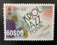 Cape Verde Cabo Verde 2016 Mi. 1039 Kriol Jazz Festival Music Musique Musik - Kap Verde