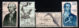 SPAGNA - 1967 - CONQUISTATORI DELL'AMERICA - USATI - Used Stamps