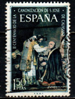 SPAGNA - 1967 - BICENTENARIO DELLA CANONIZZAZIONE DI S. JOSE' DI CALASANZ - USATO - Oblitérés