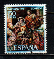 SPAGNA - 1967 - NATALE: DIPINTO DI SALZILLO - USATO - Used Stamps