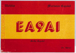Ad9219 - SPAIN - RADIO FREQUENCY CARD  - 1950 - Radio