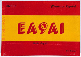 Ad9220 - SPAIN - RADIO FREQUENCY CARD  - 1950 - Radio