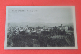 Alessandria Rocca Grimalda 1923 Ed. Righetti - Alessandria