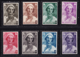 Belgica, 1935 Y&T. 411 / 418, MNH. - Nuovi