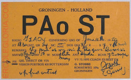 Ad9224 - Netherlands - RADIO FREQUENCY CARD  - 1950 - Radio
