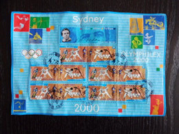 FRANCE - 2000 Bloc Oblitérés YT 31A Olymphilex 2000 - Gebraucht