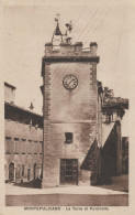 222-Montepulciano-Siena-Toscana-Torre Di Pulcinella-Francobollo Commemorativo 20c.Ferrucci X Arezzo - Siena
