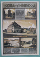 Brugg (AG) - Vindonissa-Museum: Künstlerkarte Nach Plakat Von Gottlieb Müller Um 1912 - Brugg