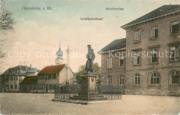 73749314 Gernsheim Schaefferdenkmal Am Schaefferplatz Gernsheim - Andere & Zonder Classificatie