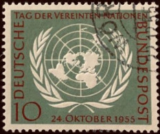 Allemagne -Germany 1955 - Michel N. 221 - Journée Des Nations Unies - Usati