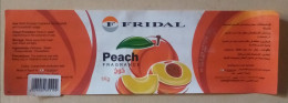 Egypt, Friday, Large Peach Fragrance Label - Etiketten