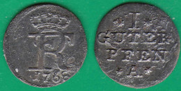 Brandenburg-Preußen 1 Guter-Pfennig 1768 Friedrich II. 1740-1786    (32613 - Monedas Pequeñas & Otras Subdivisiones