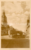 73751133 Meerane August Bebel Strasse Mit Stadtkirche Meerane - Meerane