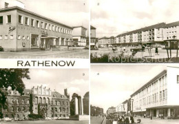 73751118 Rathenow Cafe Wilhelm Pieck Strasse Kreishaus Kaufhaus Rathenow - Rathenow