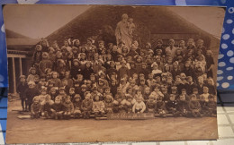 Photo De Classe De L'école Libre Des Filles De Florenville 1926 - Anonymous Persons