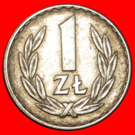 * SOCIALIST STARS ON EAGLE (1957-1985): POLAND  1 ZLOTY 1968 RARE! DIES I+A! · LOW START · NO RESERVE! - Polonia