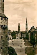 73751093 Goerlitz Sachsen Leninplatz Vom Kaisertrutz Dreifaltigkeitskirche Und R - Goerlitz