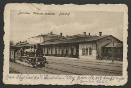 01363*POLAND*POLSKA*JAROSLAW*DWORZEC KOLEJOWY*BAHNHOF*DAMPFLOK*STEAM LOCOMOTIVE*FELDPOST*FIELDPOST*1915 - Polen