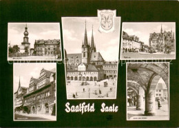 73751028 Saalfeld Saale Oberes Tor Markt Rathaus Unter Den Linden Saalestrasse S - Saalfeld