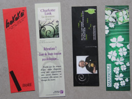 Lot De 4 Marque-pages - Bookmarks